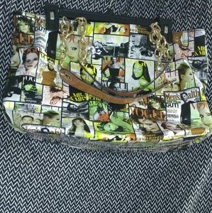 Magazine cover pop culture bag